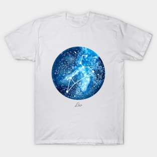 Leo Constellation | Star Sign | Watercolor T-Shirt